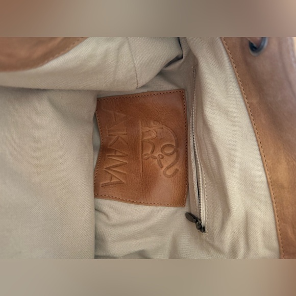 Leather travel backpack ONE OF A KIND - Picture 11 of 13